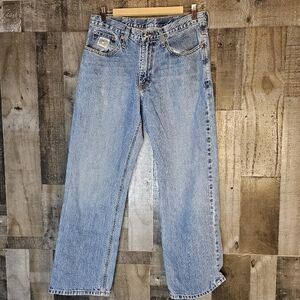 Men's 32x30 Cinch Denim Blue Jeans Straight Leg Western Cowboy